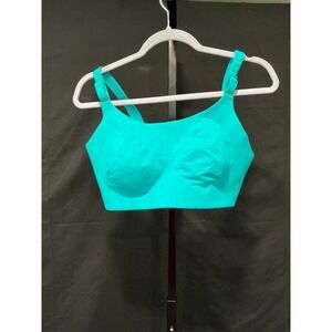 Lululemon Athletica 36E Spry Blue Booby Bracer High Support Sport Bra Adjustable